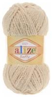 Пряжа Alize Softy, 50 г, 115 м, 4 шт., 310 медовый 115 м