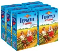 Русский Продукт. Хлопья Геркулес 5 злаков 400г. /6 шт. в упаковке