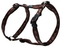 Шлейка Rogz Alpinist (H-HARNESS) шоколадная XL (60-100см), ширина 2,5см 48248