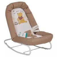 Детский шезлонг Polini kids Disney baby Медвежонок Винни макиато 1826-9