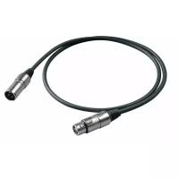 Шнур Proel XLR M - XLR F BULK250LU1 1m