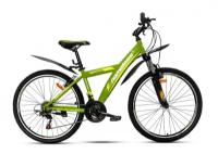 Велосипед 26" Nameless S6000, зеленый/желтый, 15"