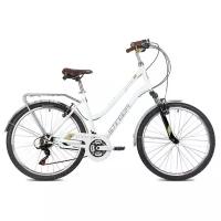 Женский велосипед STINGER BIKE Stinger 26" Victoria размер 15", белый (2021)