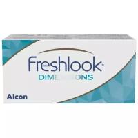 Контактные линзы Alcon Freshlook Dimensions, 6 шт., R 8,6, D -1, caribbean aqua