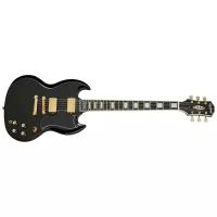 EPIPHONE SG Custom Ebony электрогитара, цвет черный