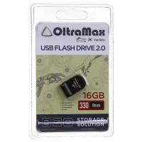 USB Flash накопитель 16Gb OltraMax 330 Black (OM-16GB-330-Black)