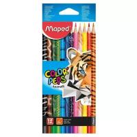 Maped Цветные карандаши Color Peps Animals 12 цветов (832212)