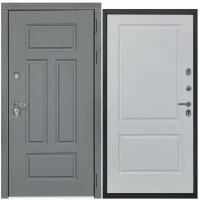 Дверь входная металлическая DIVA ДХ-29 2050x960 Правая Ясень графит - Д7 Белый Софт, тепло-шумоизоляция, антикоррозийная защита для квартиры