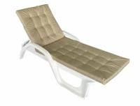 Матрас для лежака/ шезлонга 190*60*6 Everena Outdoor Tafting oxford beige