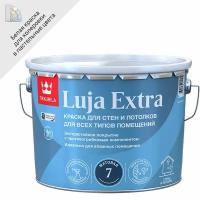 Краска интерьерная моющаяся экстра-стойкая Tikkurila Luja Extra База А белая матовая 9 л