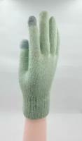 Перчатки, размер 6-10, зеленый