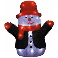 фигура светодиодная снеговик 09557 ULD-M2730-024/STA WHITE IP20 SNOWMAN