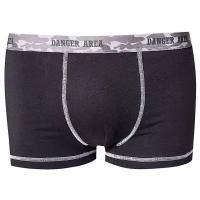 Трусы X-File Boxer DANGER AREA, размер 4-L, черный