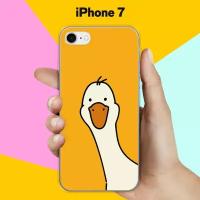 Силиконовый чехол на Apple iPhone 7 Гусь 2 / для Эпл Айфон 7