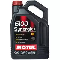 Моторное масло Motul 6100 Synergie+ A3/B4 10W40 4 л (замена 101491)