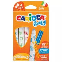 Фломастеры CARIOCA Baby 2+ круг. 6цв