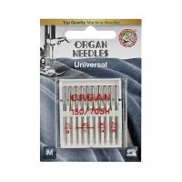 Игла/иглы Organ Universal 10/70-100, серебристый, 10 шт