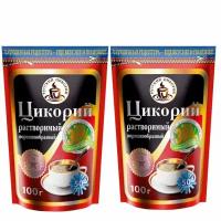 Цикорий "Русский цикорий" порошкообразный, м/у zip-пакет, 100гр (комплект 2 шт.) 9000251