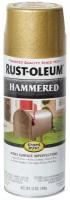 Эмаль Rust-Oleum Stops rust Hammered молотковая, золотой