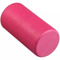Ролик массажный для йоги INDIGO Foam roll IN045 30*15 см Розовый
