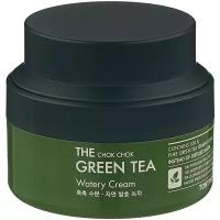 TONYMOLY THE CHOK CHOK GREEN TEA Watery Cream Увлажняющий крем для лица с экстрактом зеленого чая