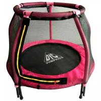 Батут DFC JUMP KIDS 48" розовый, сетка (120см)