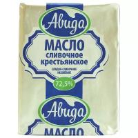 Авида Масло сливочное Крестьянское 72.5%, 180 г