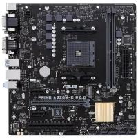 Материнская плата Asus PRIME A320M-C R2.0 Soc-AM4 AMD A320 2xDDR4 mATX AC`97 8ch(7.1) GbLAN RAID+VGA+DVI+HDMI