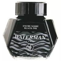 Чернила для перьевой ручки Waterman S01107, 50 мл черный 1 шт