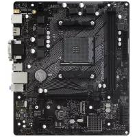 Материнская плата ASRock Soc-AM4 AMD B550 2xDDR4 mATX AC`97 8ch(7.1) GbLAN RAID+VGA+DVI+HDMI