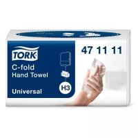 Убрать Полотенца бумажные д/держ. Tork Н3 Univer. C-слож 2сл.120шт/уп 47111160 Singl