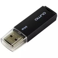 Флеш диск 64GB USB 2.0 Tropic QM64GUD-TRP черный