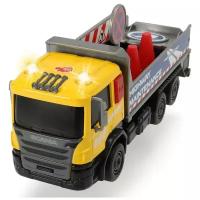 Грузовик Dickie Toys Scania (3742011-3), 17 см, желтый