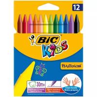 BIC Цветные мелки Plastidecor 12 цветов (945764)