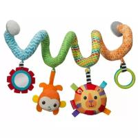 Подвесная игрушка Infantino Спиралька (5364), оранжевый/зеленый/красный