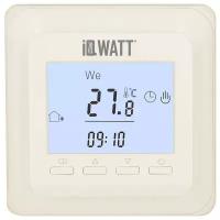 Терморегулятор IQWATT Thermostat P слоновая кость термопласт