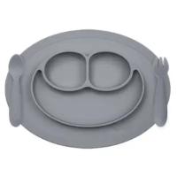Комплект посуды EZPZ Mini Feeding Set, gray