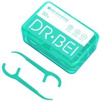 Зубная нить-зубочистка Xiaomi Dr. Bei Dental Cleaning Floss Stick (50 штук)