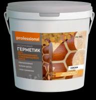 Герметик для дерева теплый шов Professional, цвет Сосна 7кг