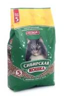 Сибирская кошка Лесной Древесный наполнитель 10л 6,5 кг 26279 (2 шт)