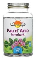 Nature's Herbs Pau d' Arco Innerbark (Кора муравьиного дерева внутренняя кора) 100 капсул