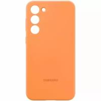 Чехол Samsung для Galaxy S23+, Silicone Case, оранжевый(EF-PS916TOEGRU)