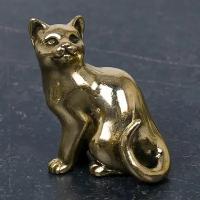 Статуэтка ( скульптура ) Кошка 4,5 см бронзовая