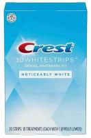 Отбеливающие полоски для зубов Crest 3DWhitestrips Noticeably White