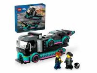 Конструктор LEGO CITY гоночный автомобиль И грузовик-перевозчик 60406