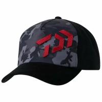 Бейсболка для рыбалки Daiwa DC-9123W Logo Stitchwork Cap Free Black Camouflage