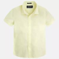 Рубашка Mayoral для мальчиков, размер 104 (4 года), цвет желтый
