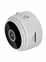 Mini Camera IP видеонаблюдения A 9 Wi-Fi Белая