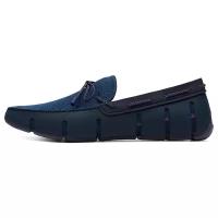 Мужские мокасины BRAIDED LACE LOAFER цвет Navy размер 41