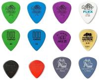 Набор медиаторов для электрогитары Dunlop PVP113 Electric Pick Variety Pack, 12шт, Dunlop (Данлоп)